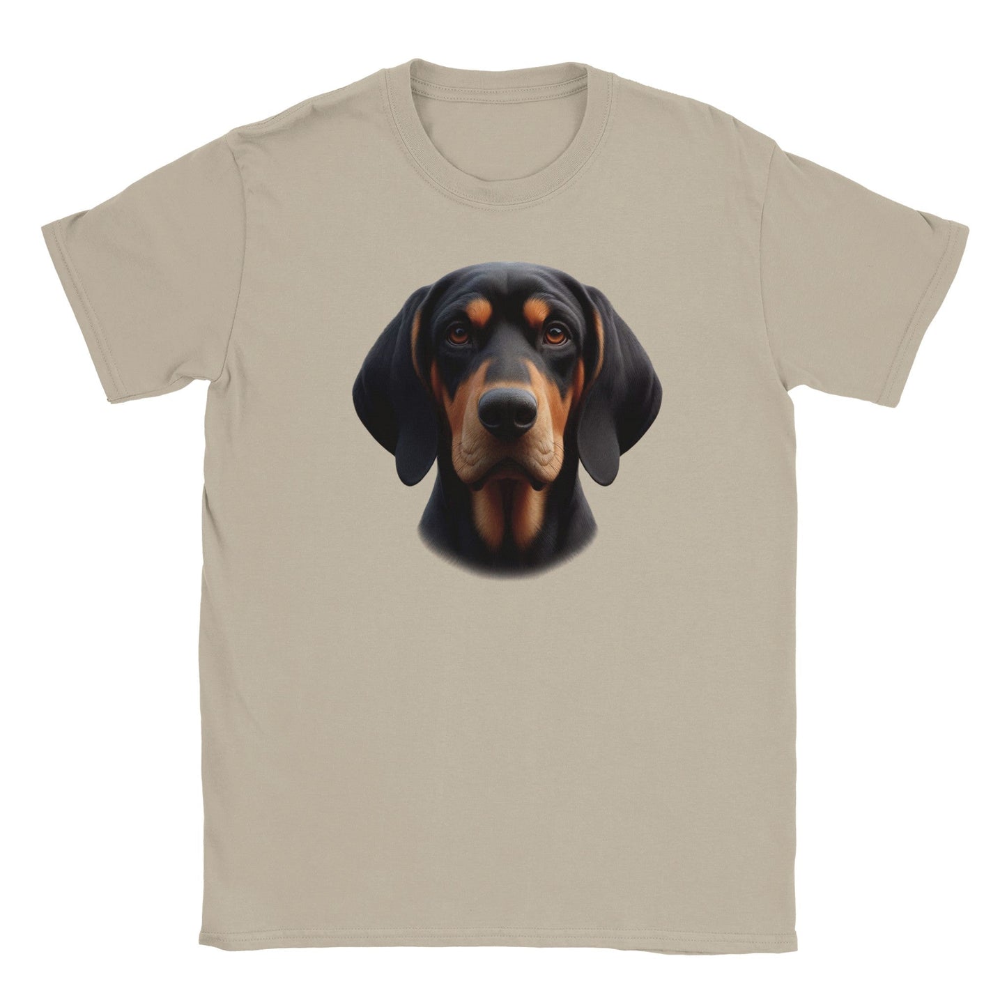 Black and Tan Coonhound T-Shirt - PetSelfie - Petselfie