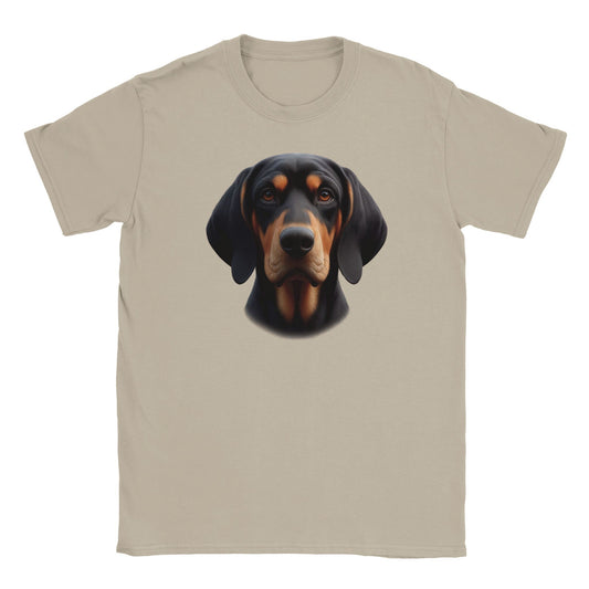 Black and Tan Coonhound T-Shirt - PetSelfie - Petselfie