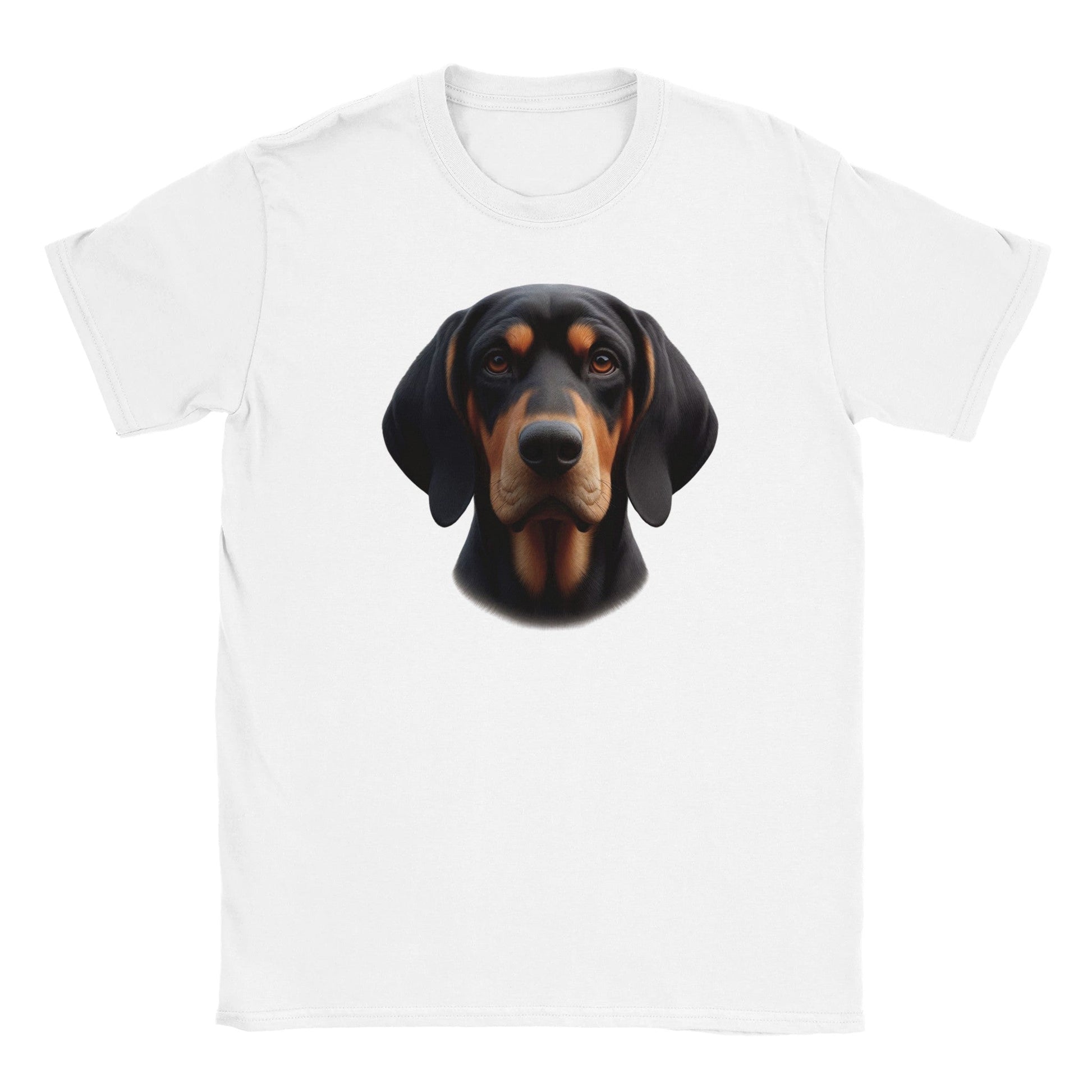 Black and Tan Coonhound T-Shirt - PetSelfie - Petselfie