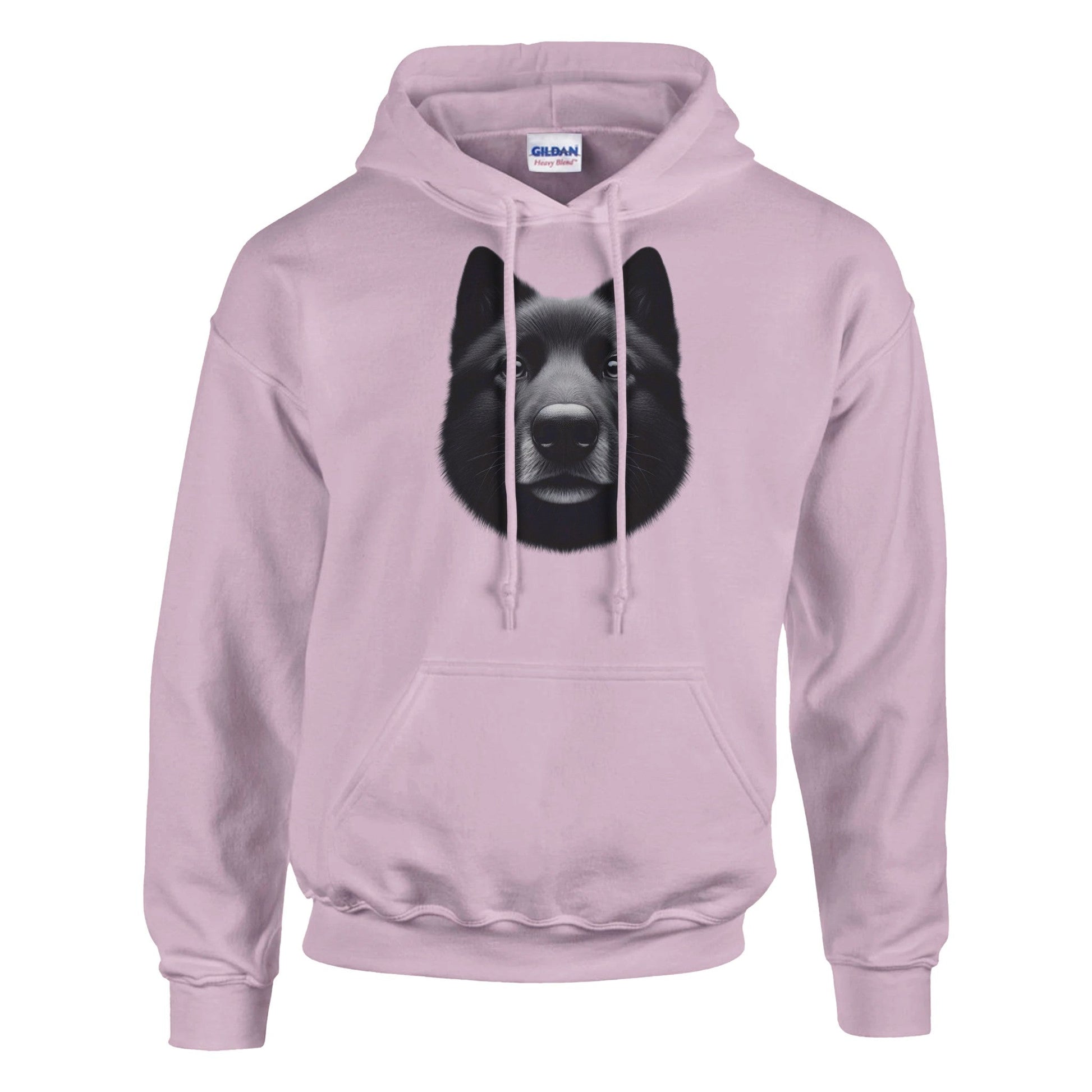 Black Norwegian Elkhound Classic Unisex Pullover Hoodie - PetSelfie - Petselfie