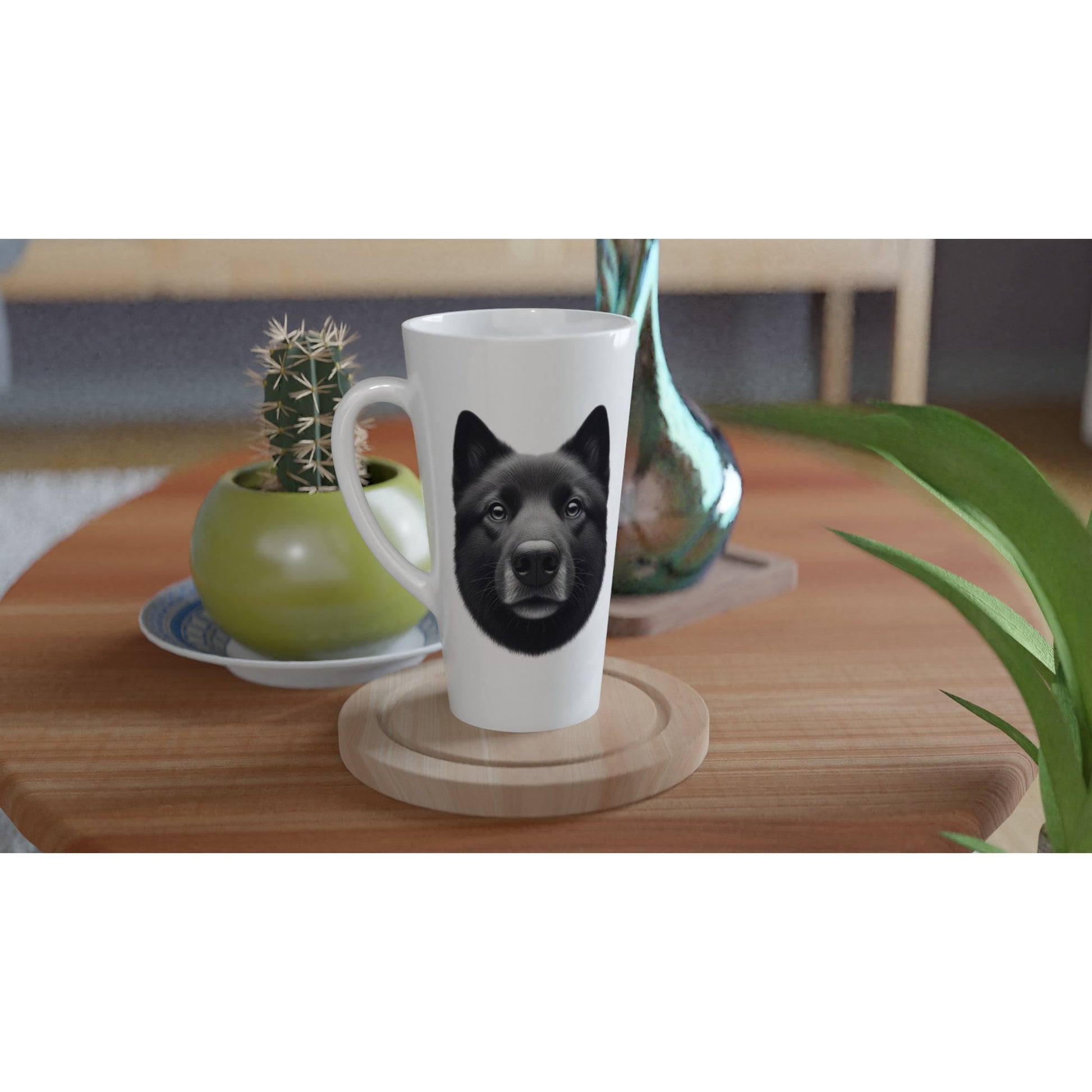 Black Norwegian Elkhound Mug - PetSelfie - Petselfie