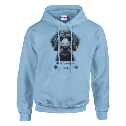 Blue Lacey Dog Hoodie - PetSelfie - Petselfie