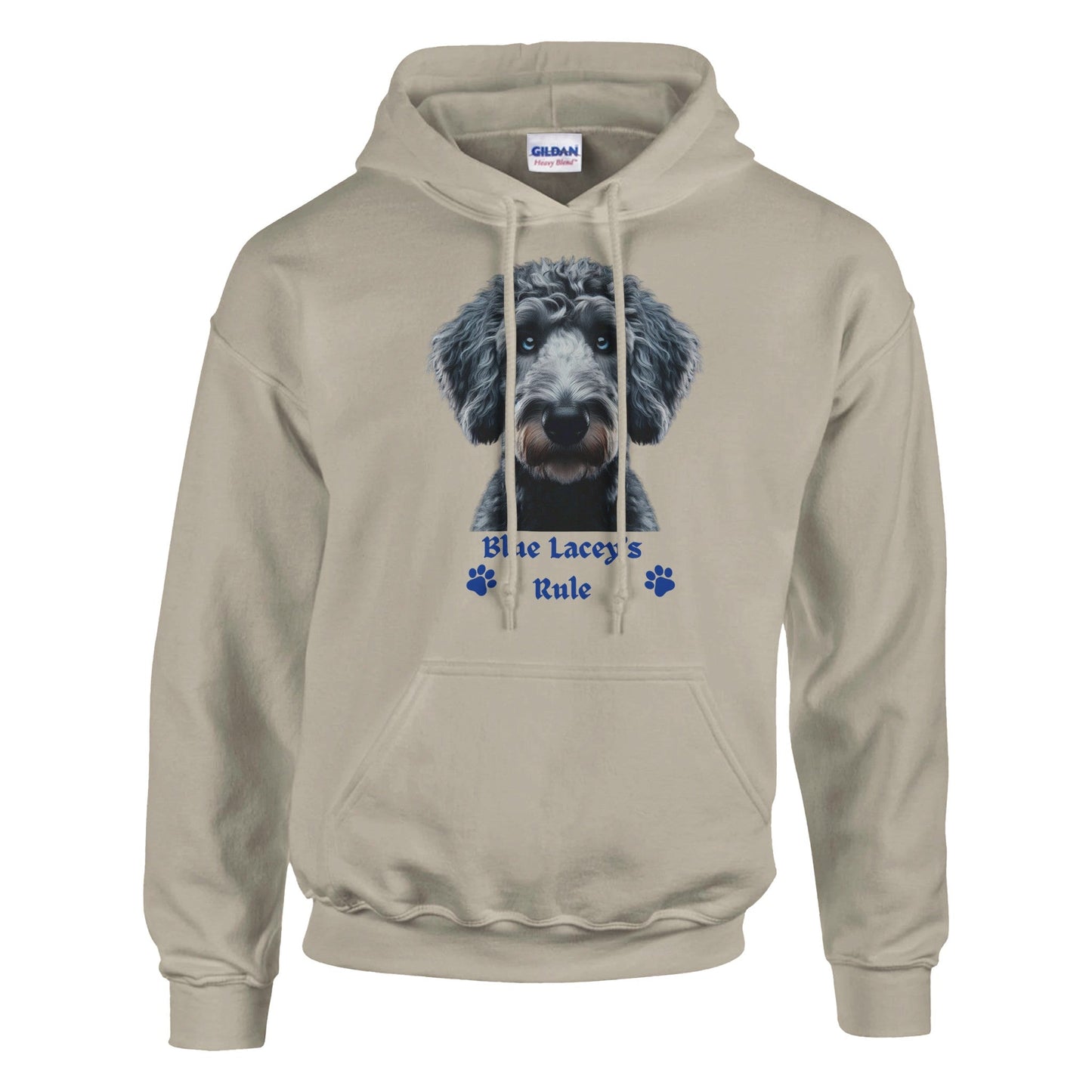 Blue Lacey Dog Hoodie - PetSelfie - Petselfie