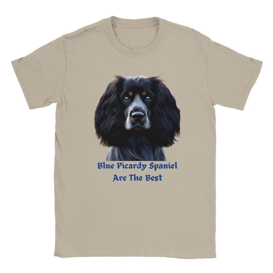 Blue Picardy Spaniel Dog T-Shirt - PetSelfie - Petselfie