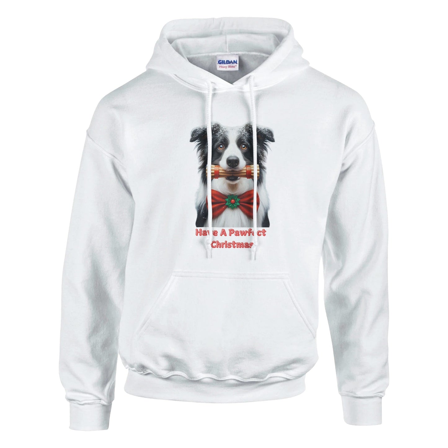 Border Collie Christmas Hoodie - Petselfie