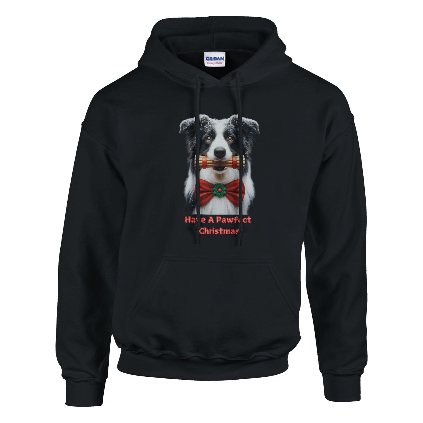 Border Collie Christmas Hoodie - Petselfie