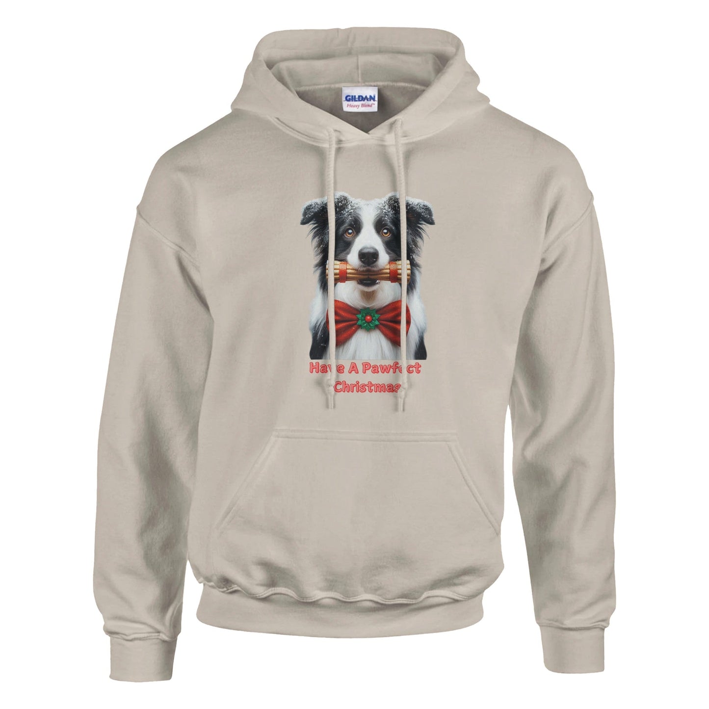 Border Collie Christmas Hoodie - Petselfie