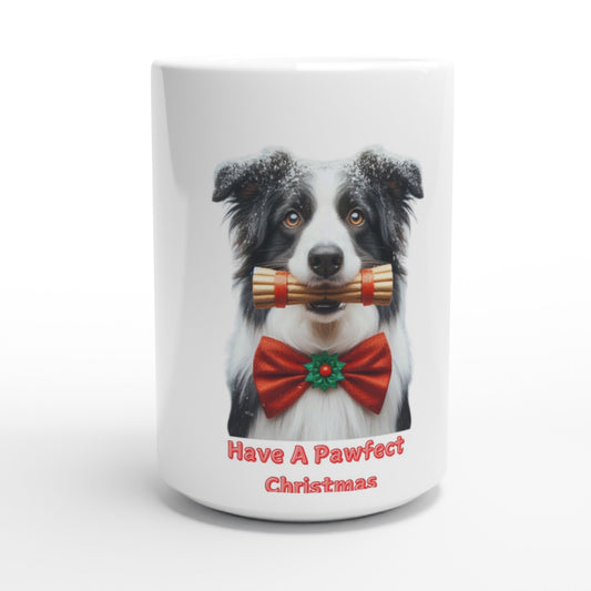 Border Collie Christmas Mug - Petselfie