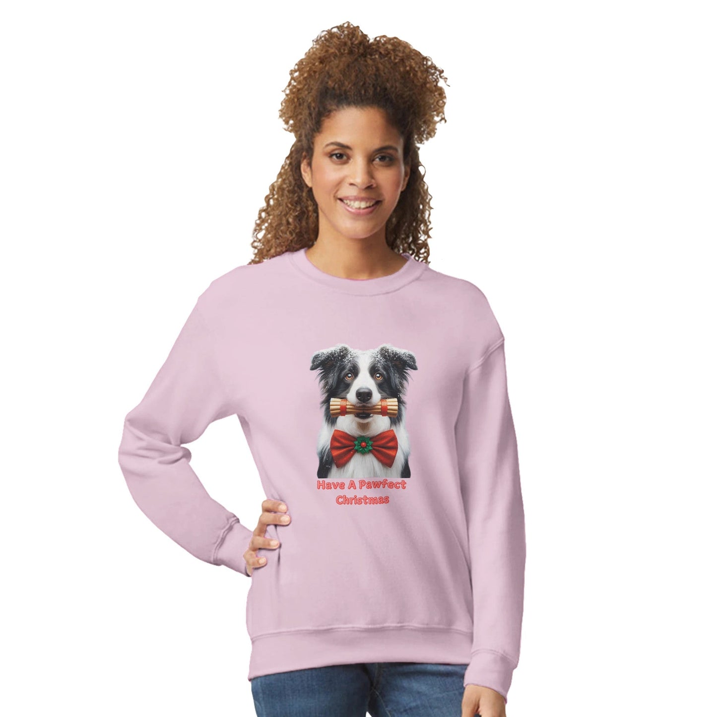 Border Collie Christmas Sweatshirt - Petselfie