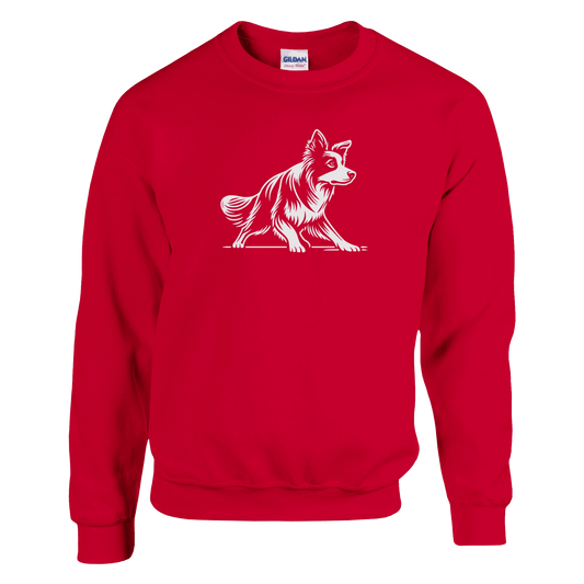 Border Collie Silhouette Sweatshirt - Petselfie