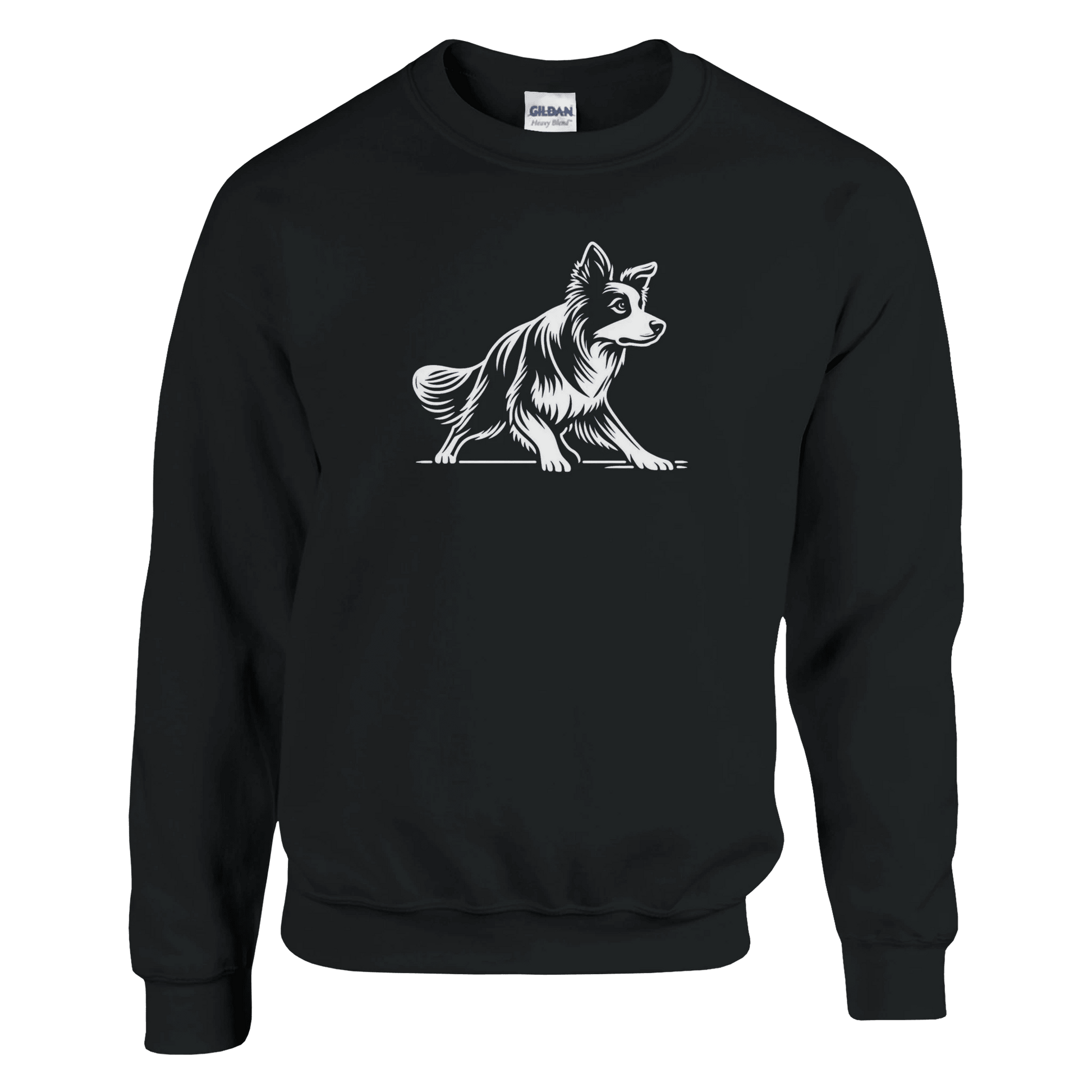 Border Collie Silhouette Sweatshirt - Petselfie