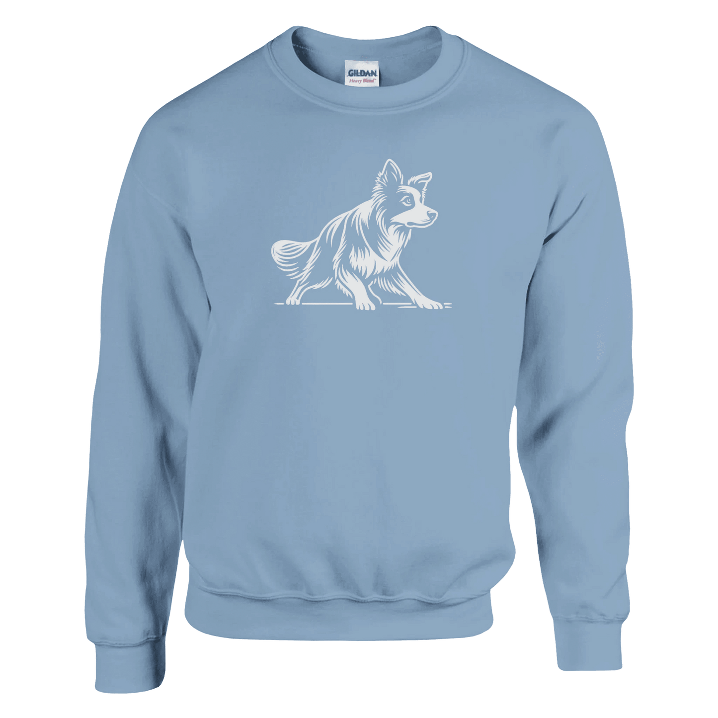Border Collie Silhouette Sweatshirt - Petselfie