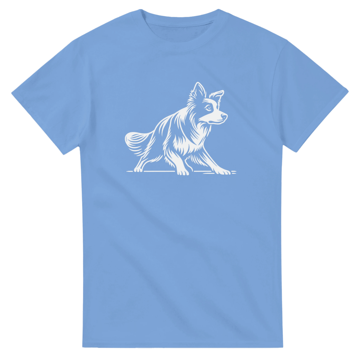 Border Collie Silhouette T-shirt - Petselfie