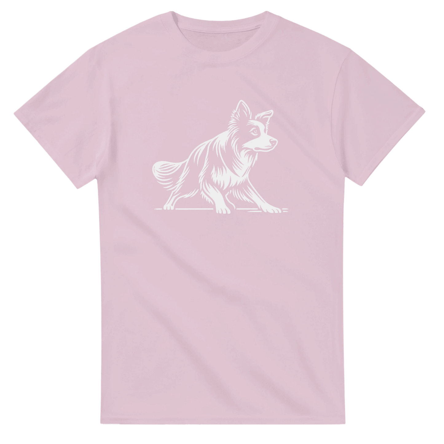 Border Collie Silhouette T-shirt - Petselfie