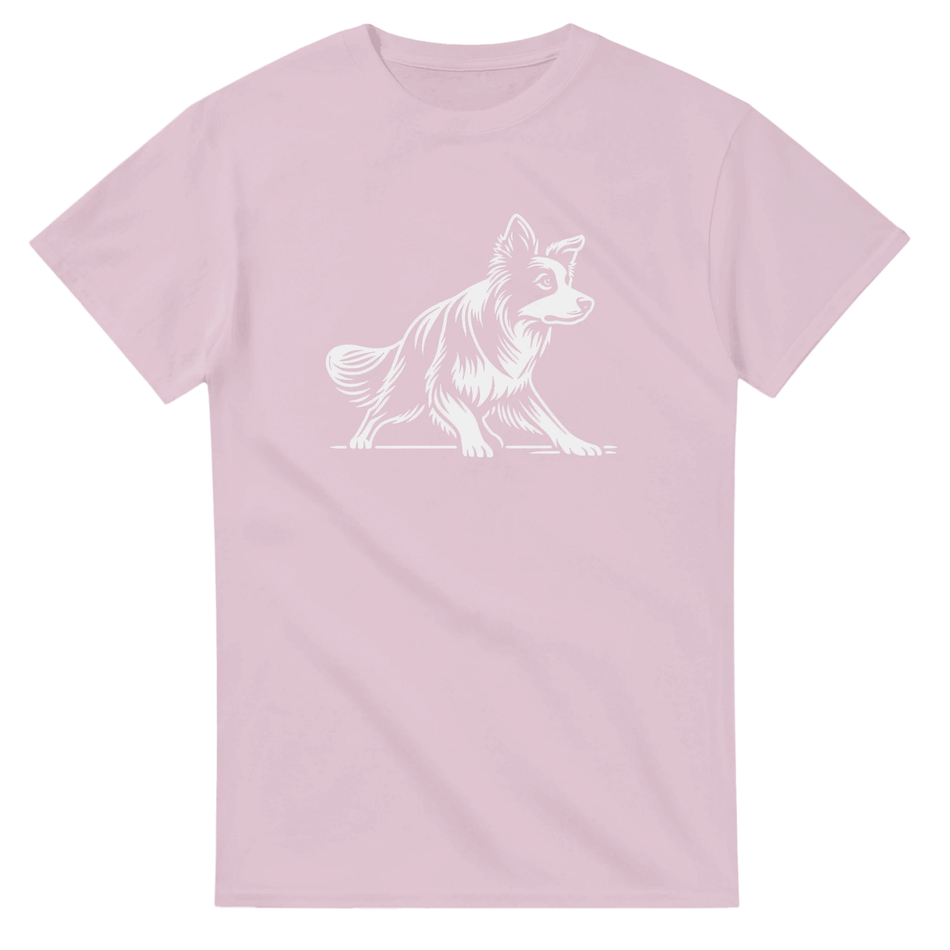 Border Collie Silhouette T-shirt - Petselfie