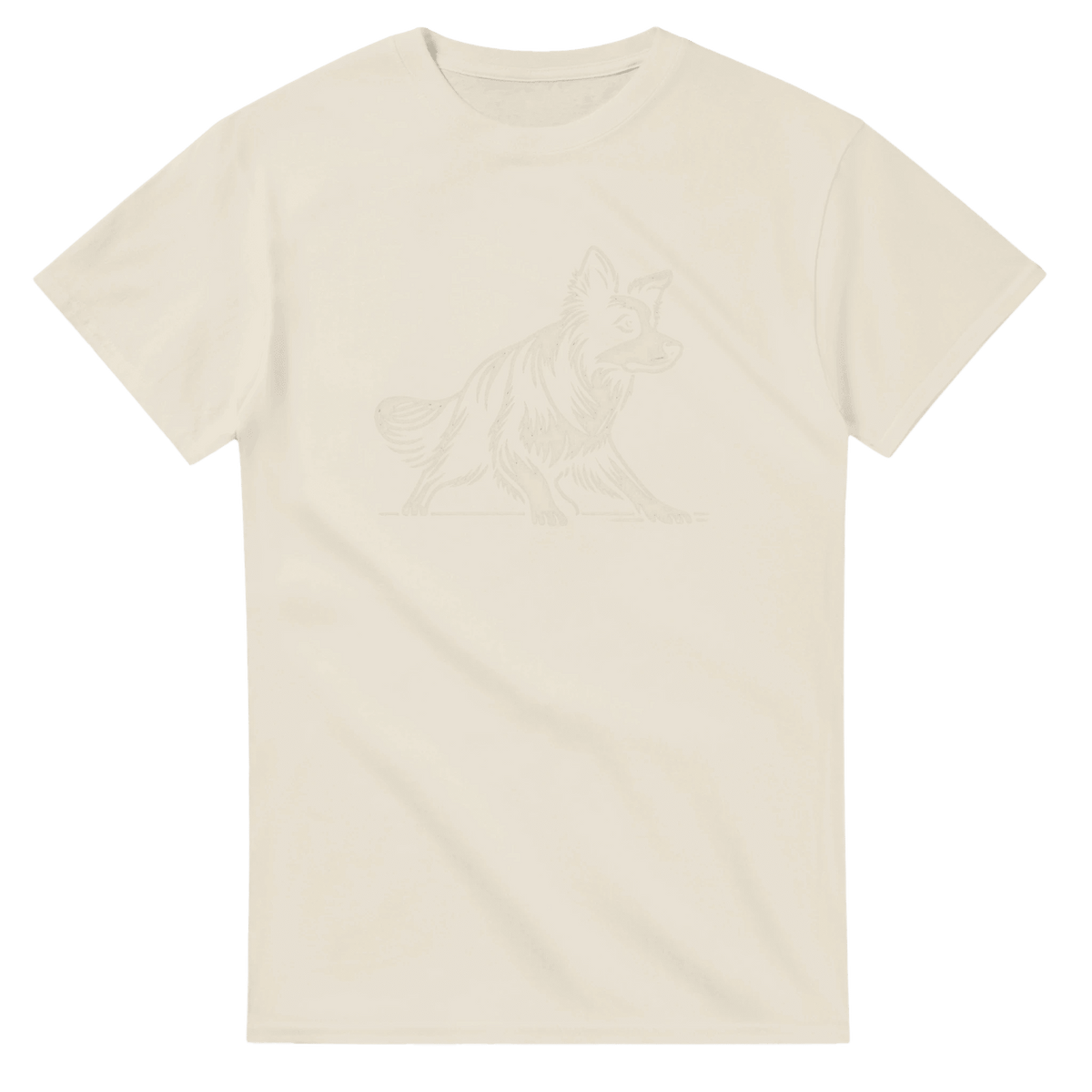Border Collie Silhouette T-shirt - Petselfie