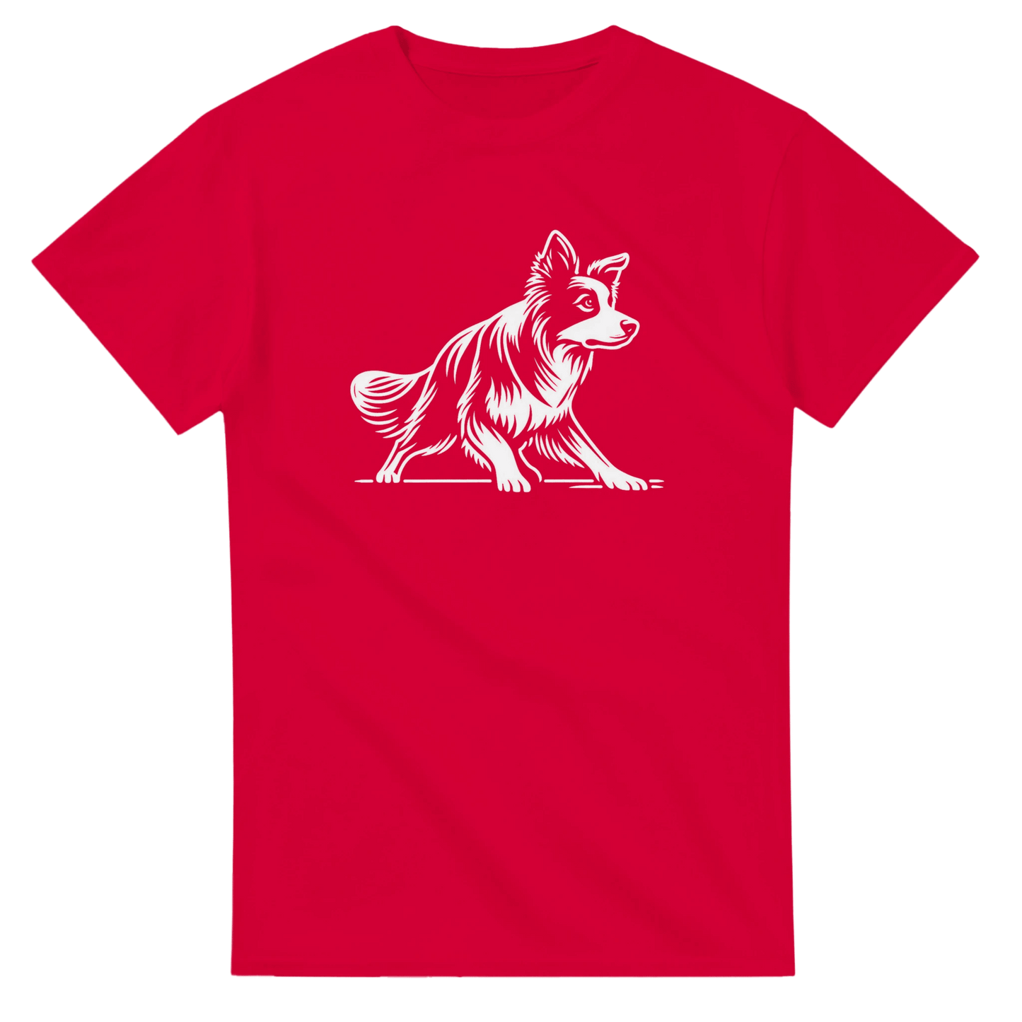 Border Collie Silhouette T-shirt - Petselfie