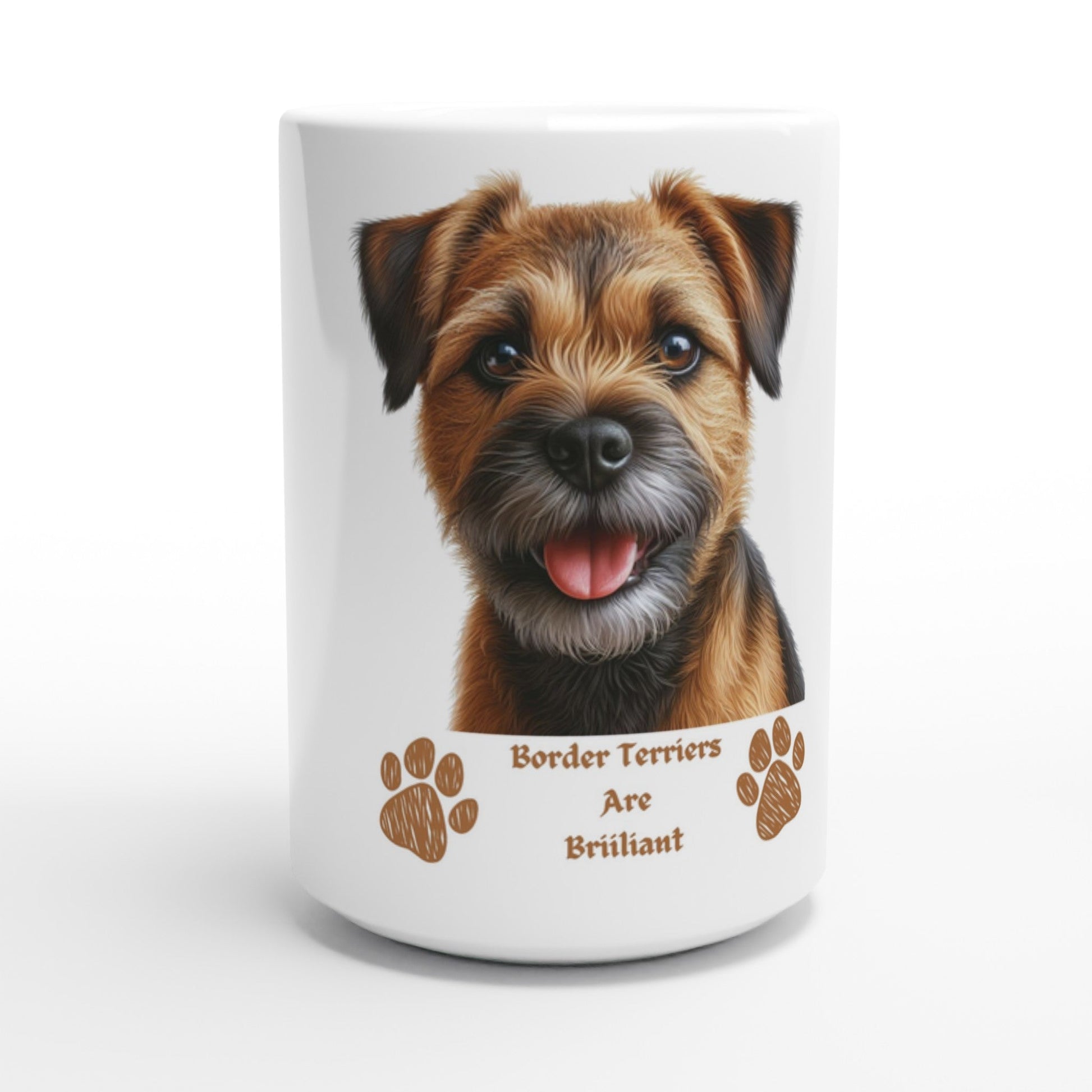 Border Terrier Dog Mug - PetSelfie - Petselfie