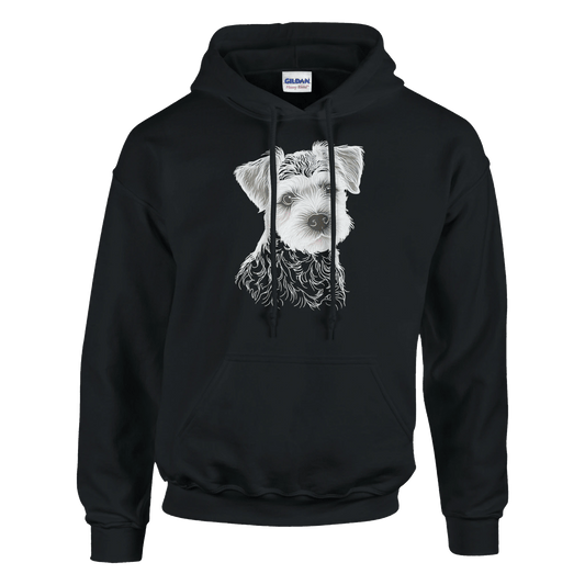 Border Terrier Silhouette Pullover Hoodie - Petselfie