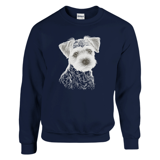 Border Terrier Silhouette Sweatshirt - Petselfie