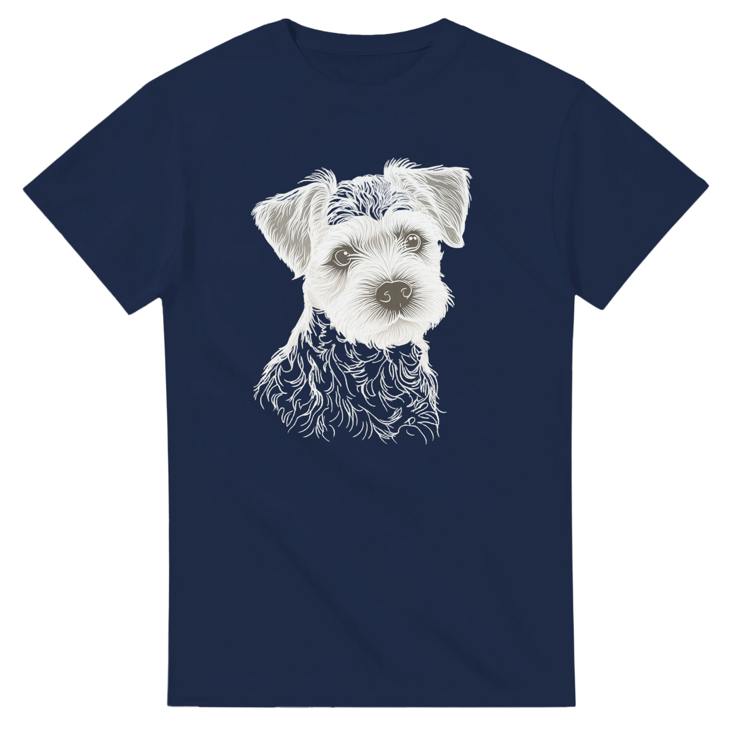 Border Terrier Silhouette T-shirt - Petselfie