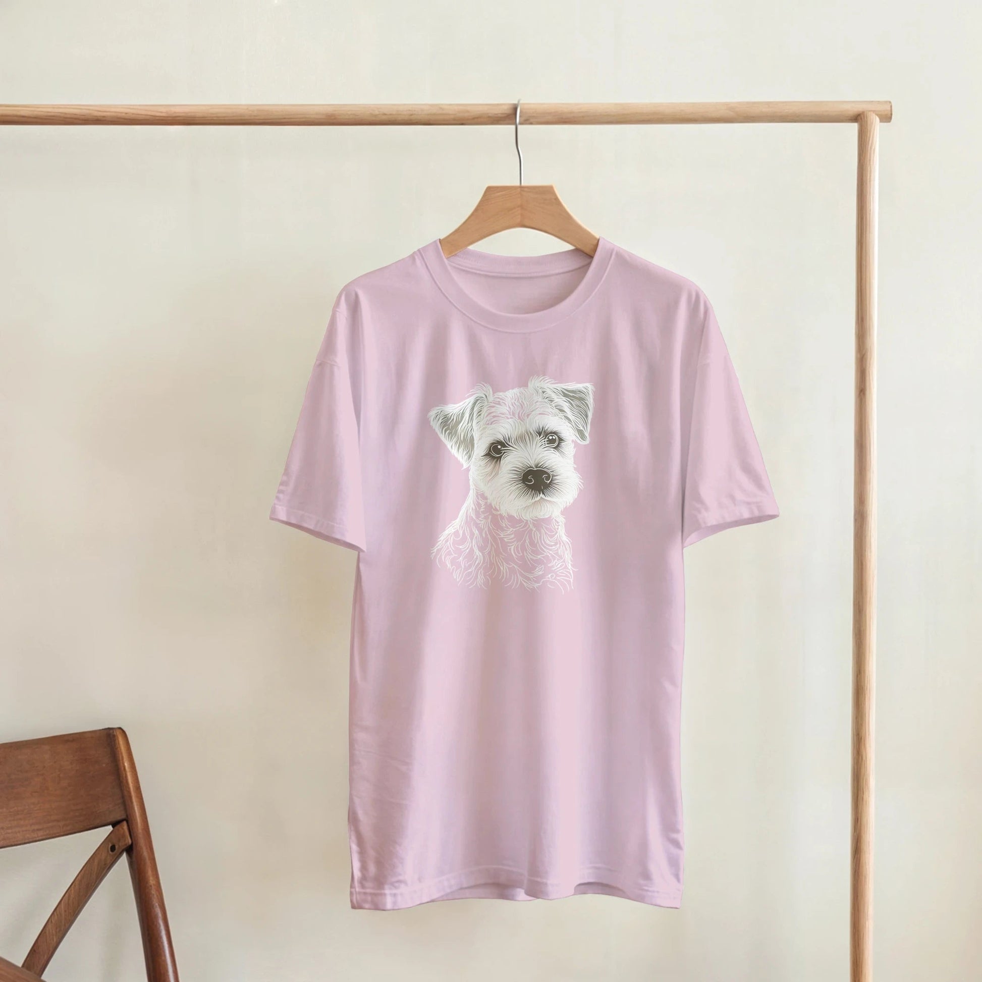 Border Terrier Silhouette T-shirt - Petselfie