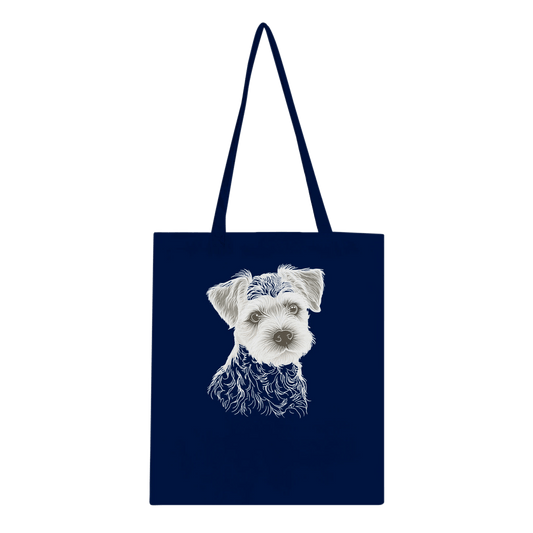 Border Terrier Silhouette Tote Bag - Petselfie