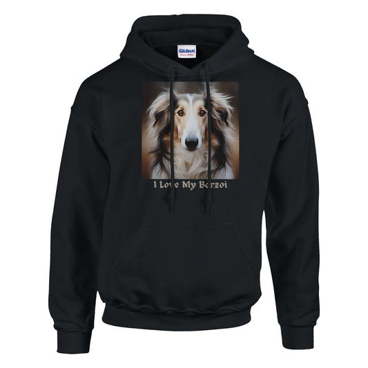 Borzoi Dog Hoodie - PetSelfie - Petselfie