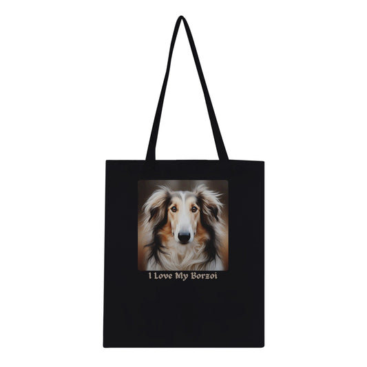 Borzoi Dog Tote Bag - PetSelfie - Petselfie