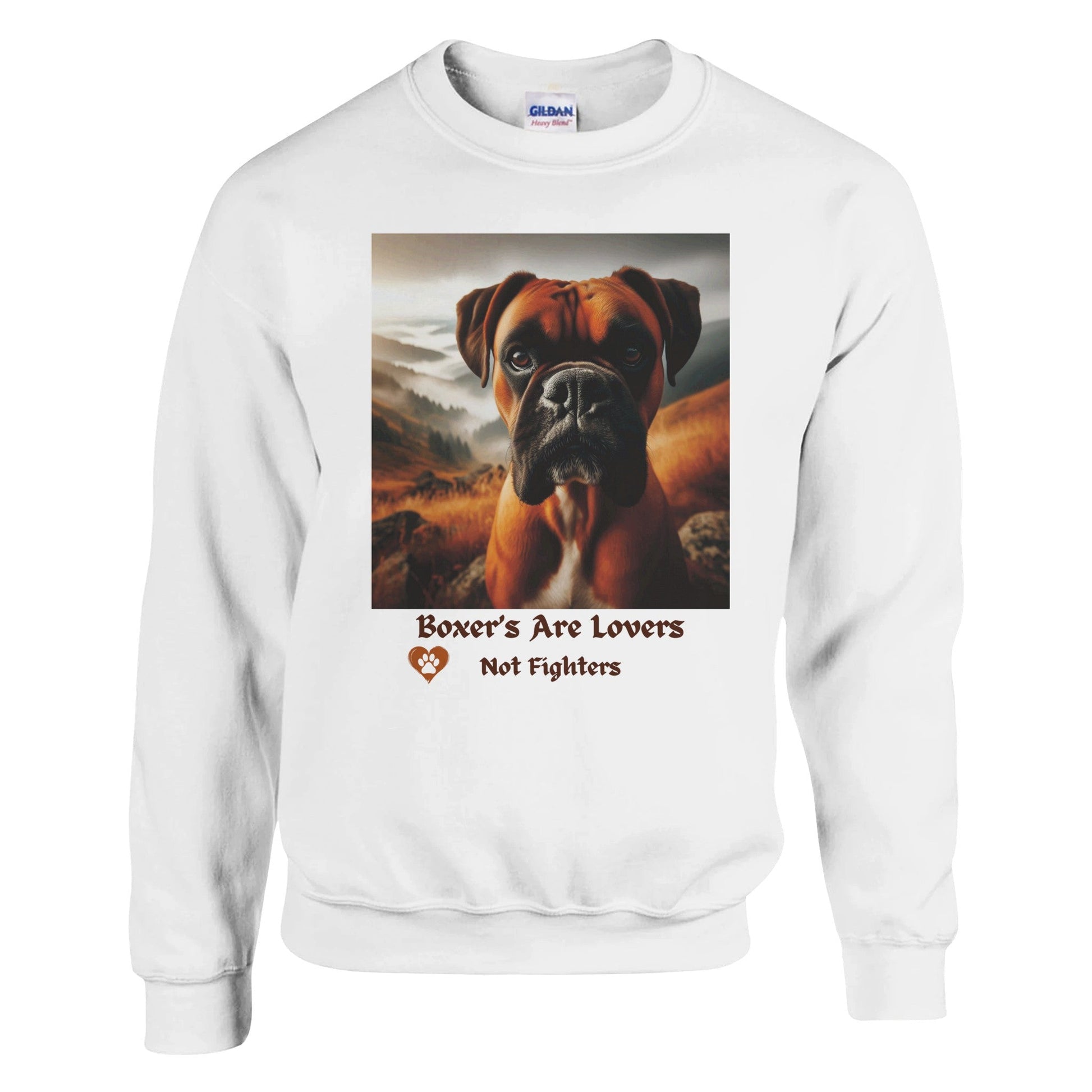 Boxer Dog Sweatshirt - PetSelfie - Petselfie