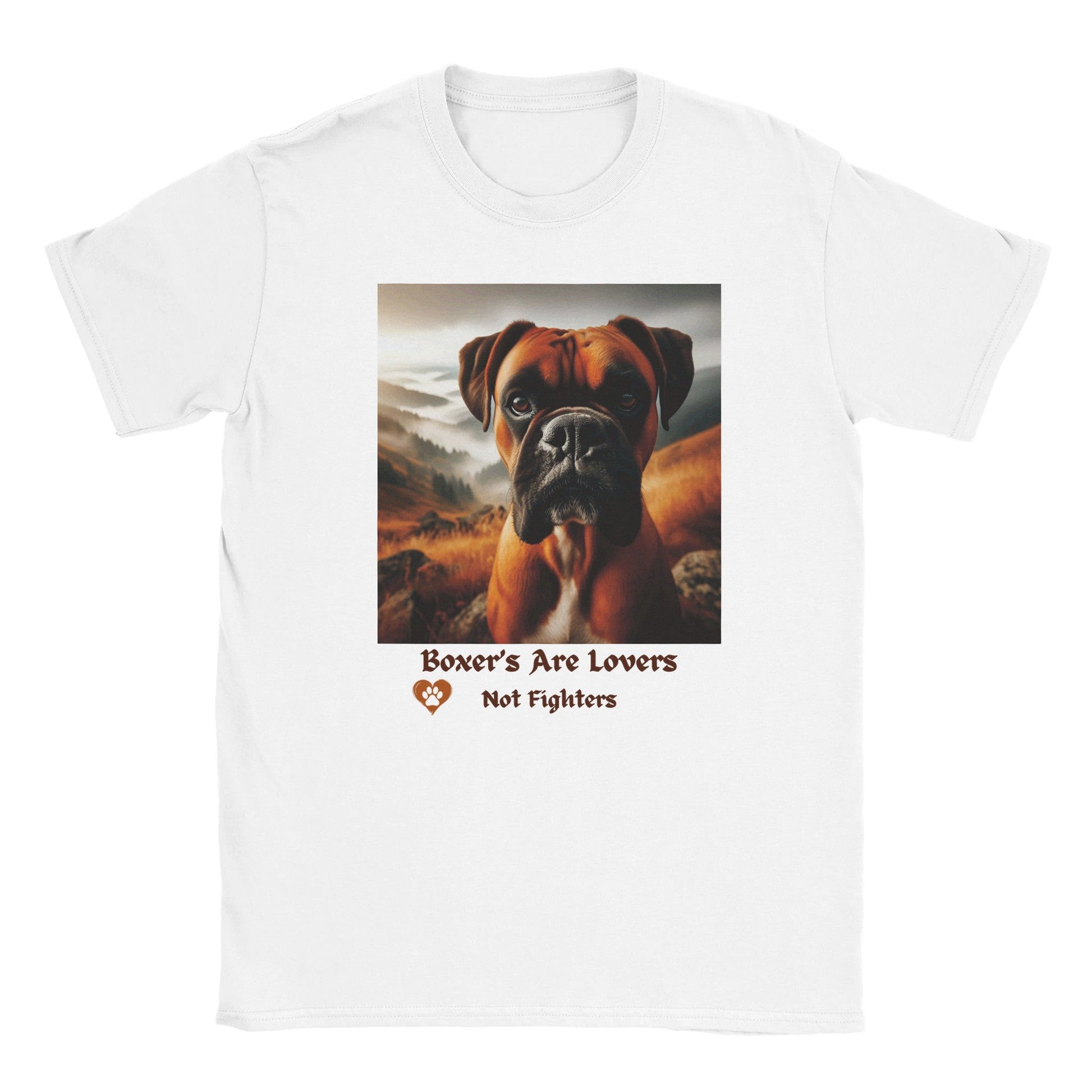 Boxer Dog T-shirt - PetSelfie - Petselfie