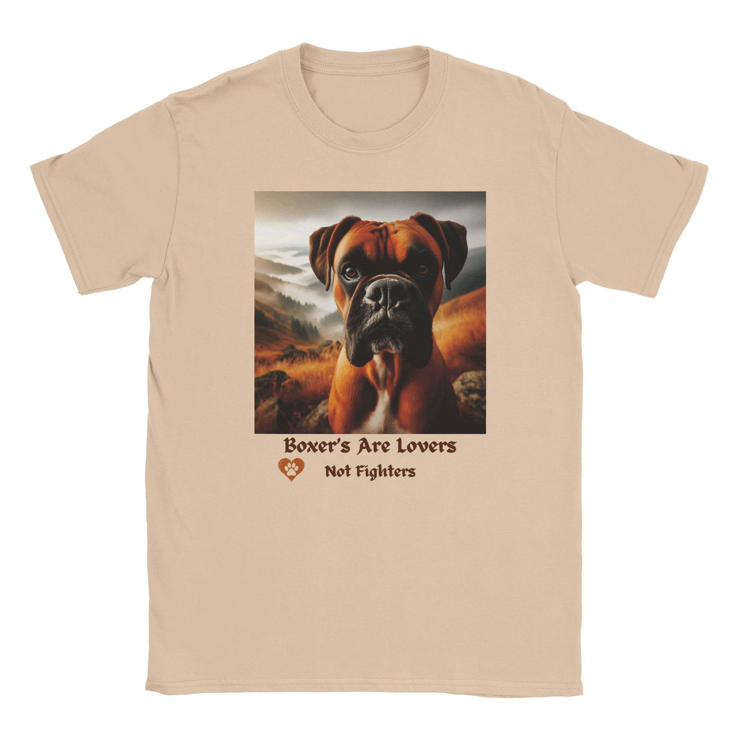Boxer Dog T-shirt - PetSelfie - Petselfie