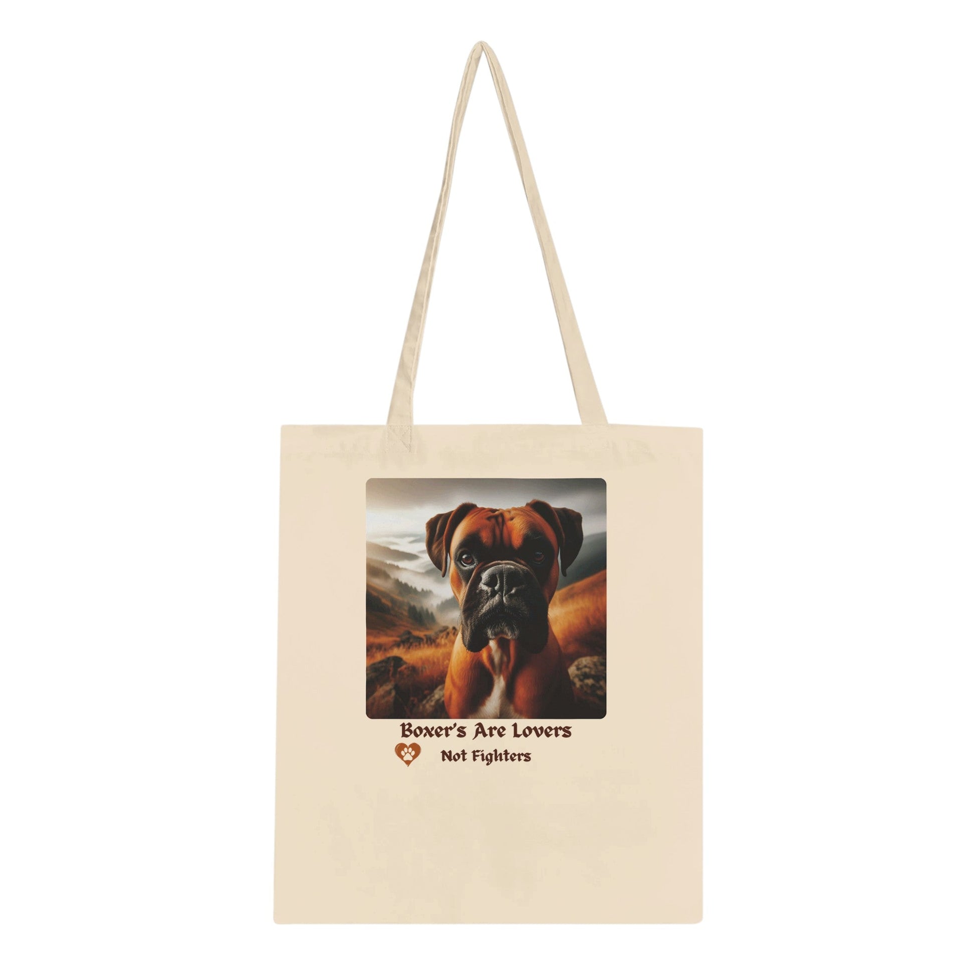 Boxer Dog Tote Bag - PetSelfie - Petselfie