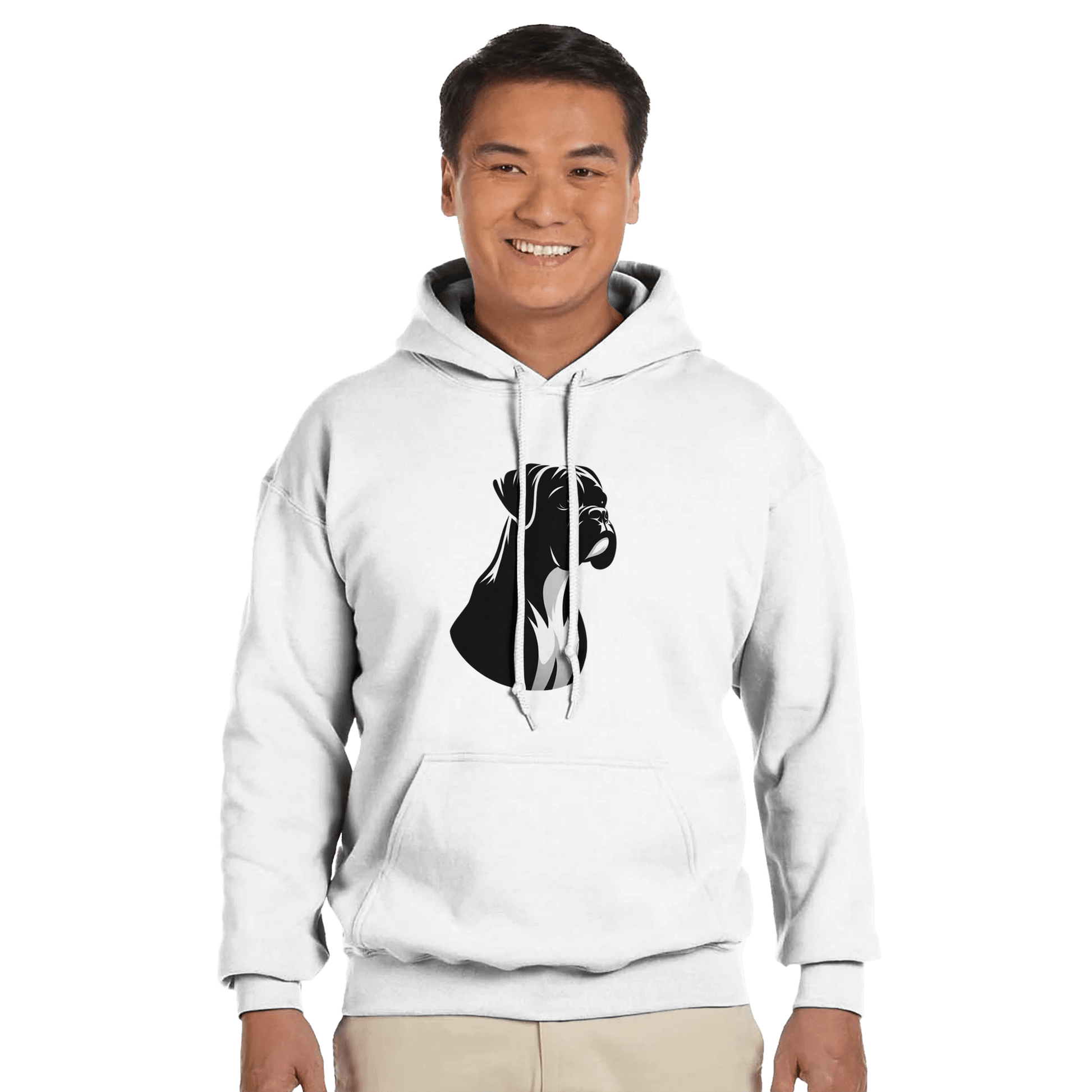 Boxer Silhouette Hoodie - Petselfie