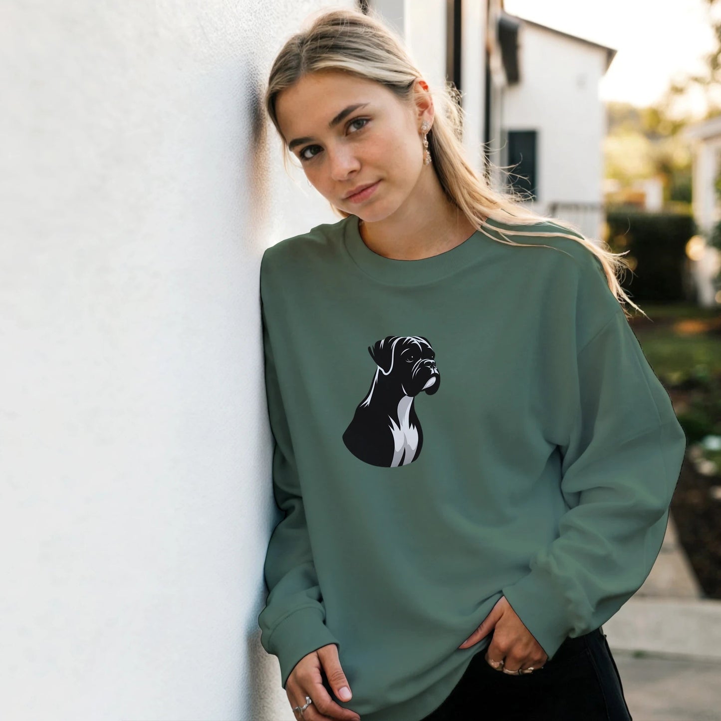 Boxer Silhouette Sweatshirt - Petselfie