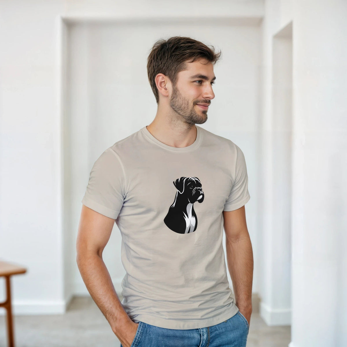 Boxer Silhouette T-shirt - Petselfie