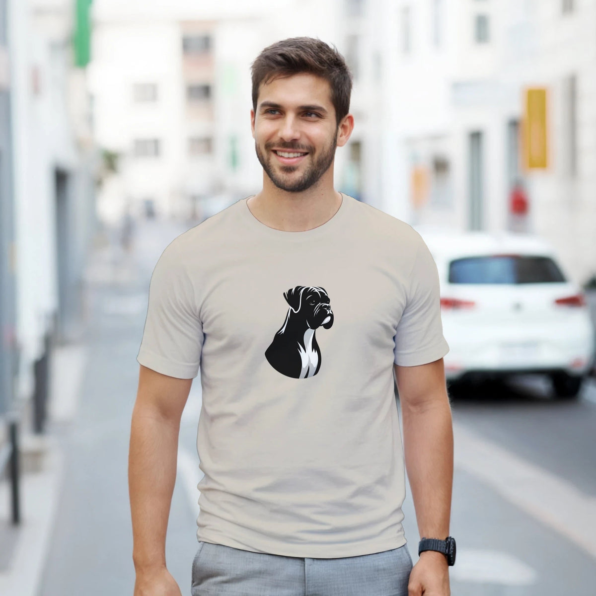 Boxer Silhouette T-shirt - Petselfie