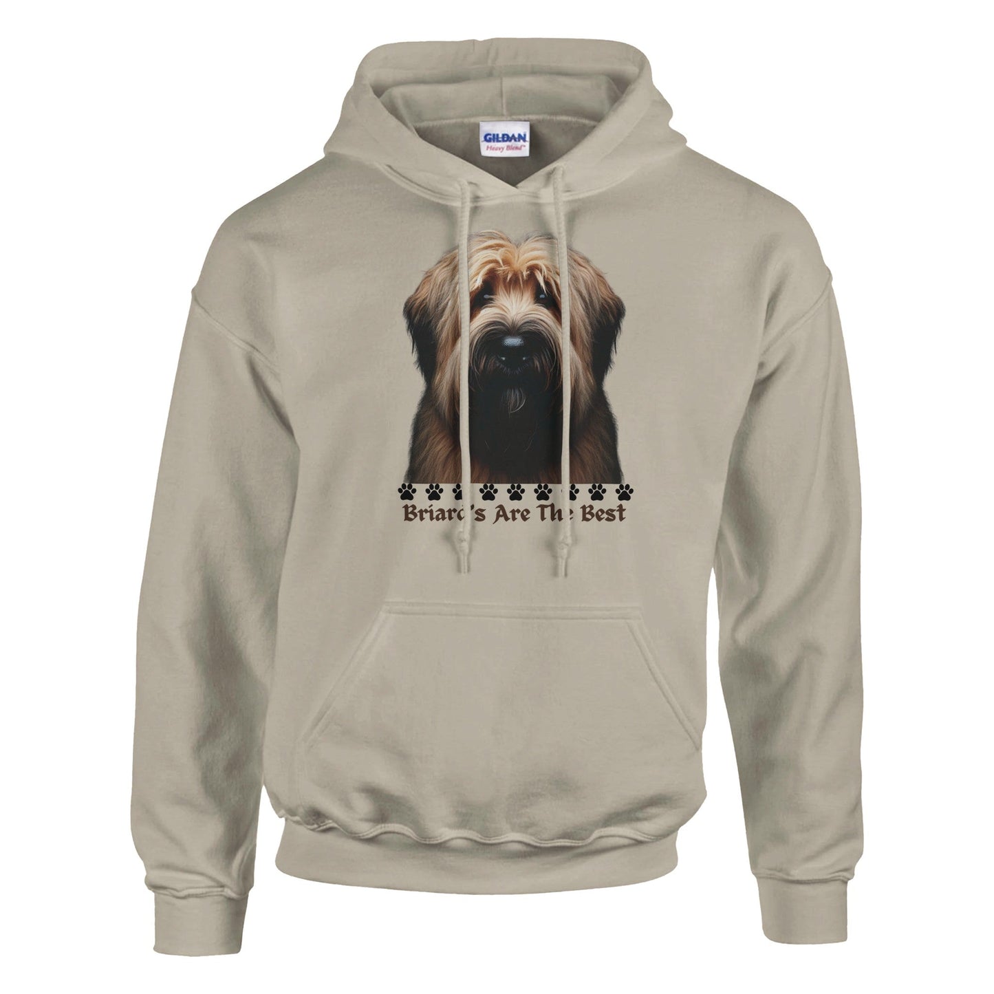 Briard Dog Hoodie - PetSelfie - Petselfie