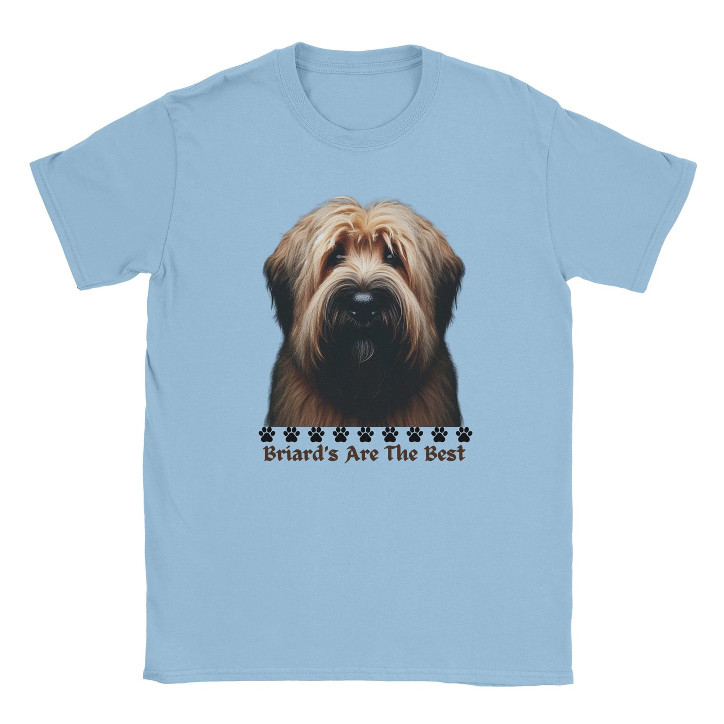 Briard Dog T-Shirt - PetSelfie - Petselfie