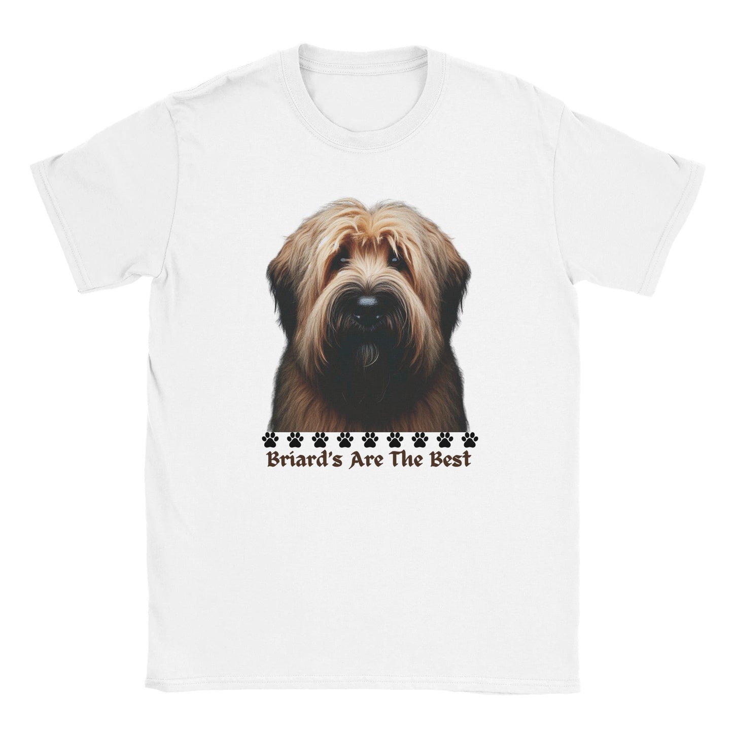 Briard Dog T-Shirt - PetSelfie - Petselfie