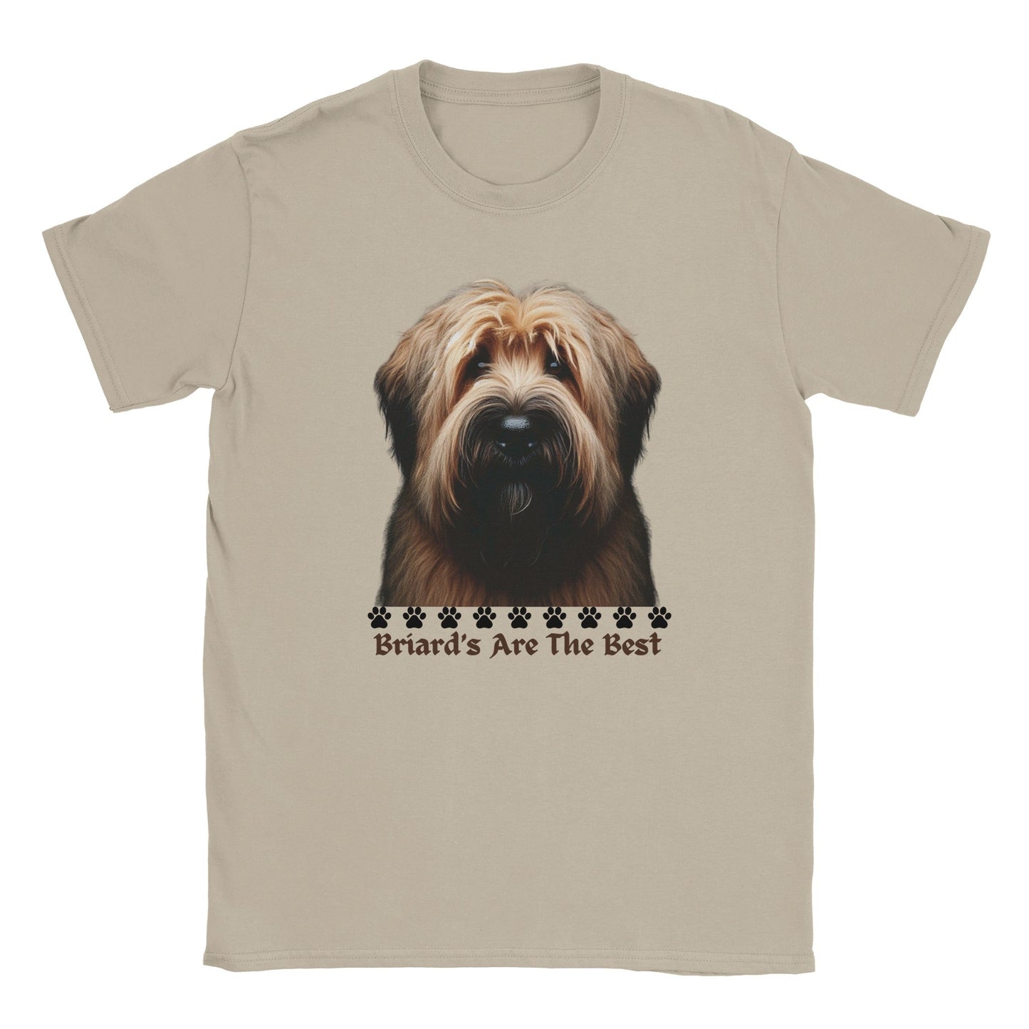 Briard Dog T-Shirt - PetSelfie - Petselfie