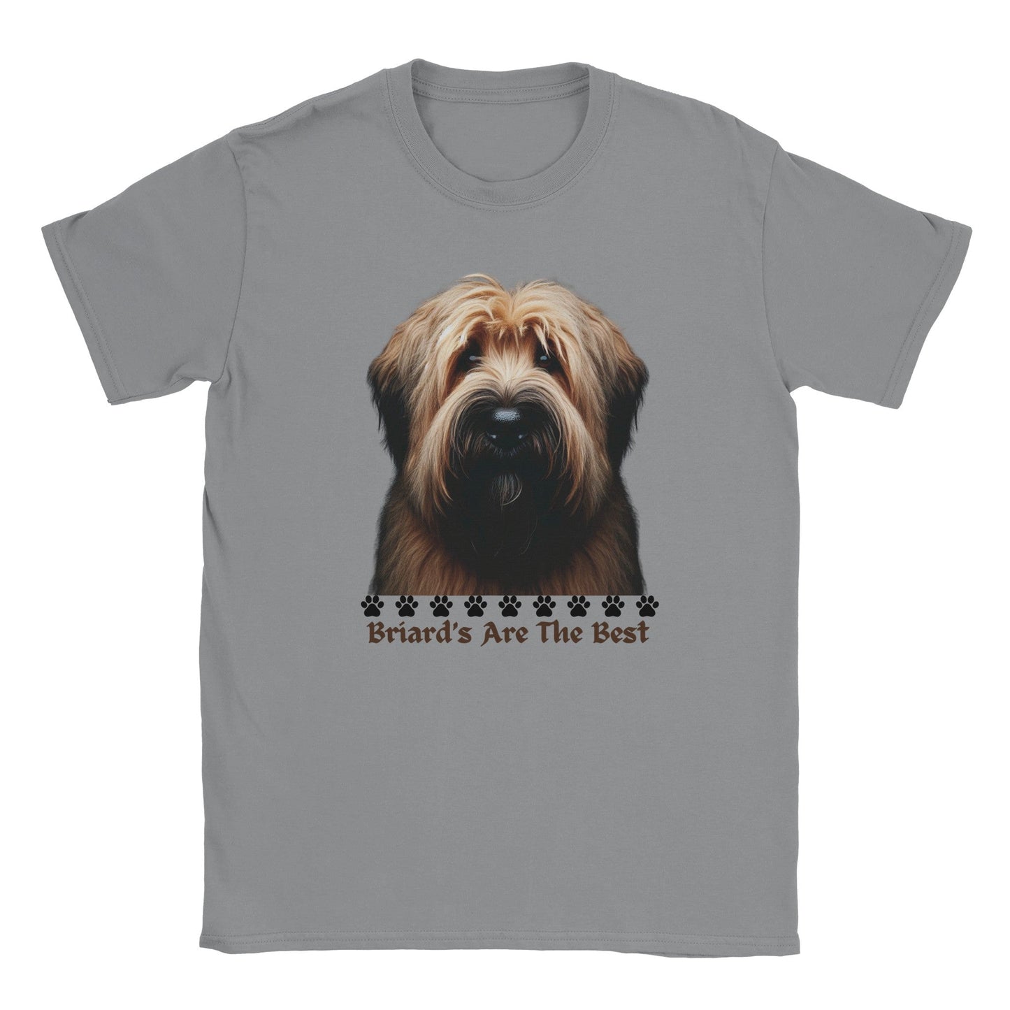 Briard Dog T-Shirt - PetSelfie - Petselfie