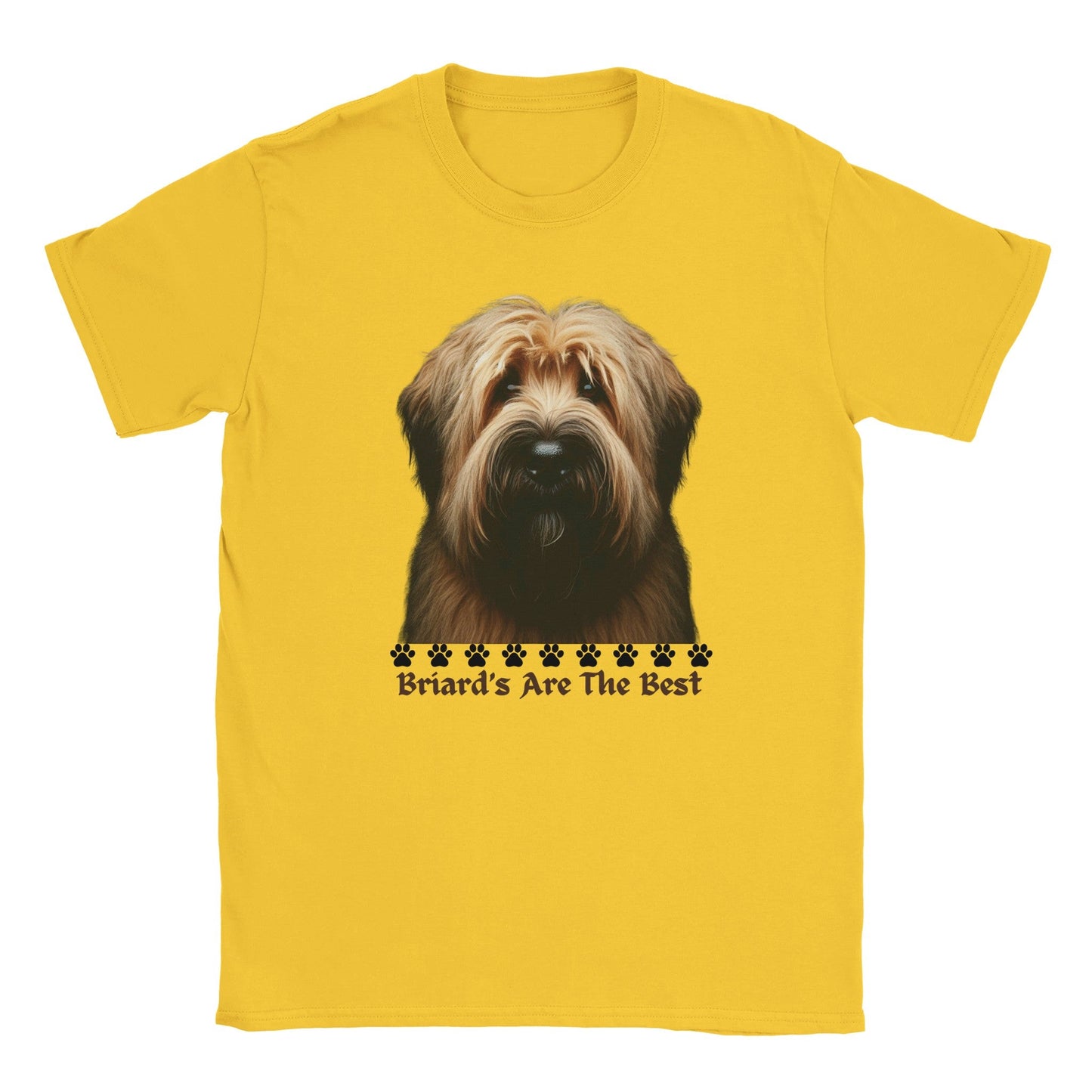 Briard Dog T-Shirt - PetSelfie - Petselfie