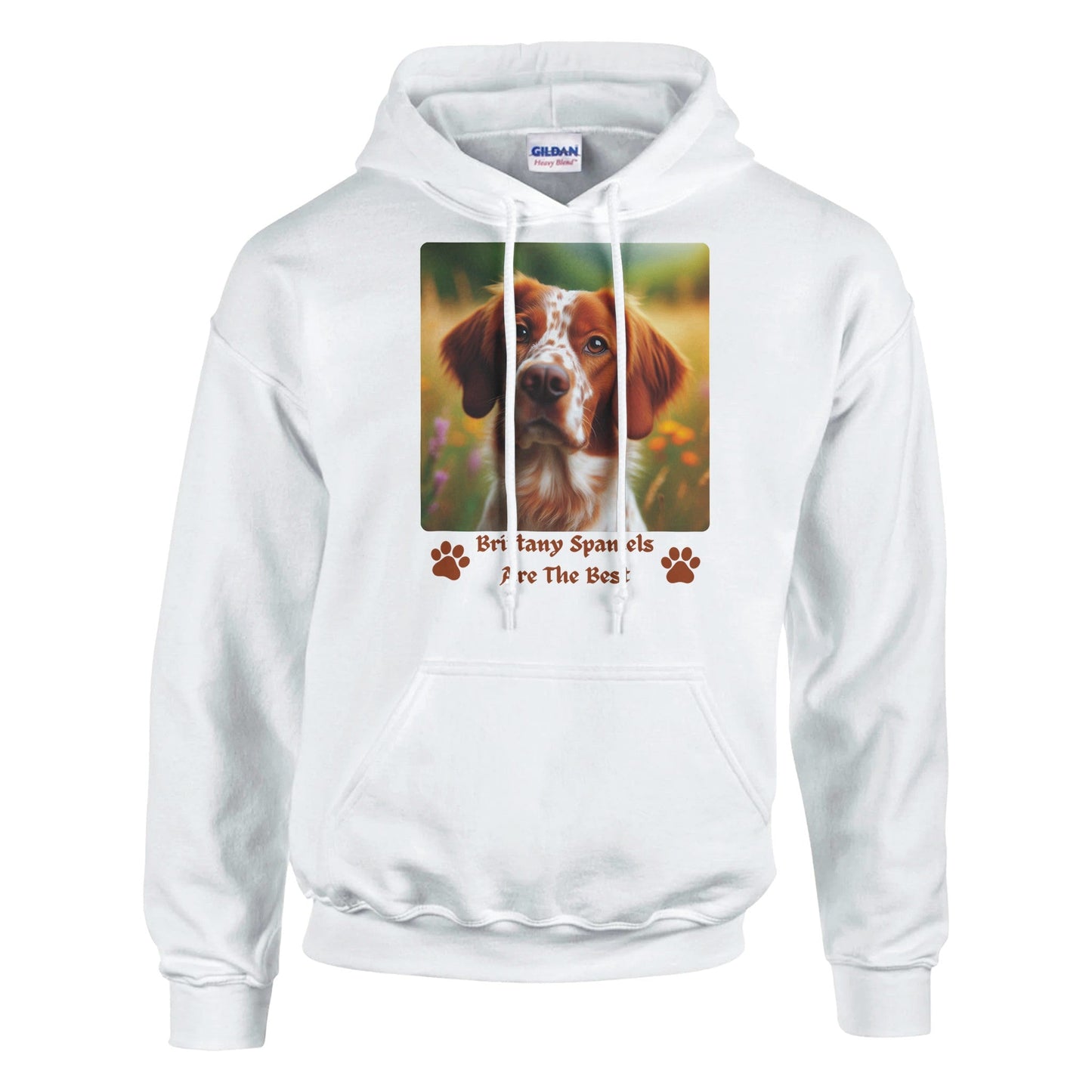 Brittany Spaniel Dog Hoodie - PetSelfie - Petselfie