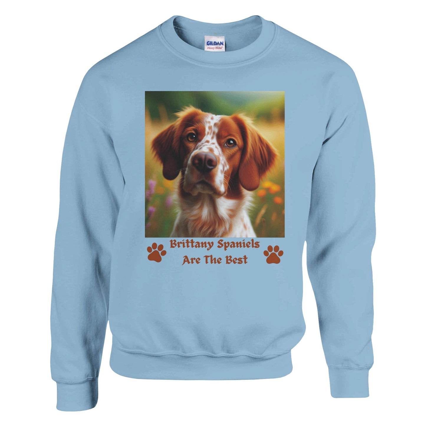 Brittany Spaniel Dog Sweatshirt - PetSelfie - Petselfie