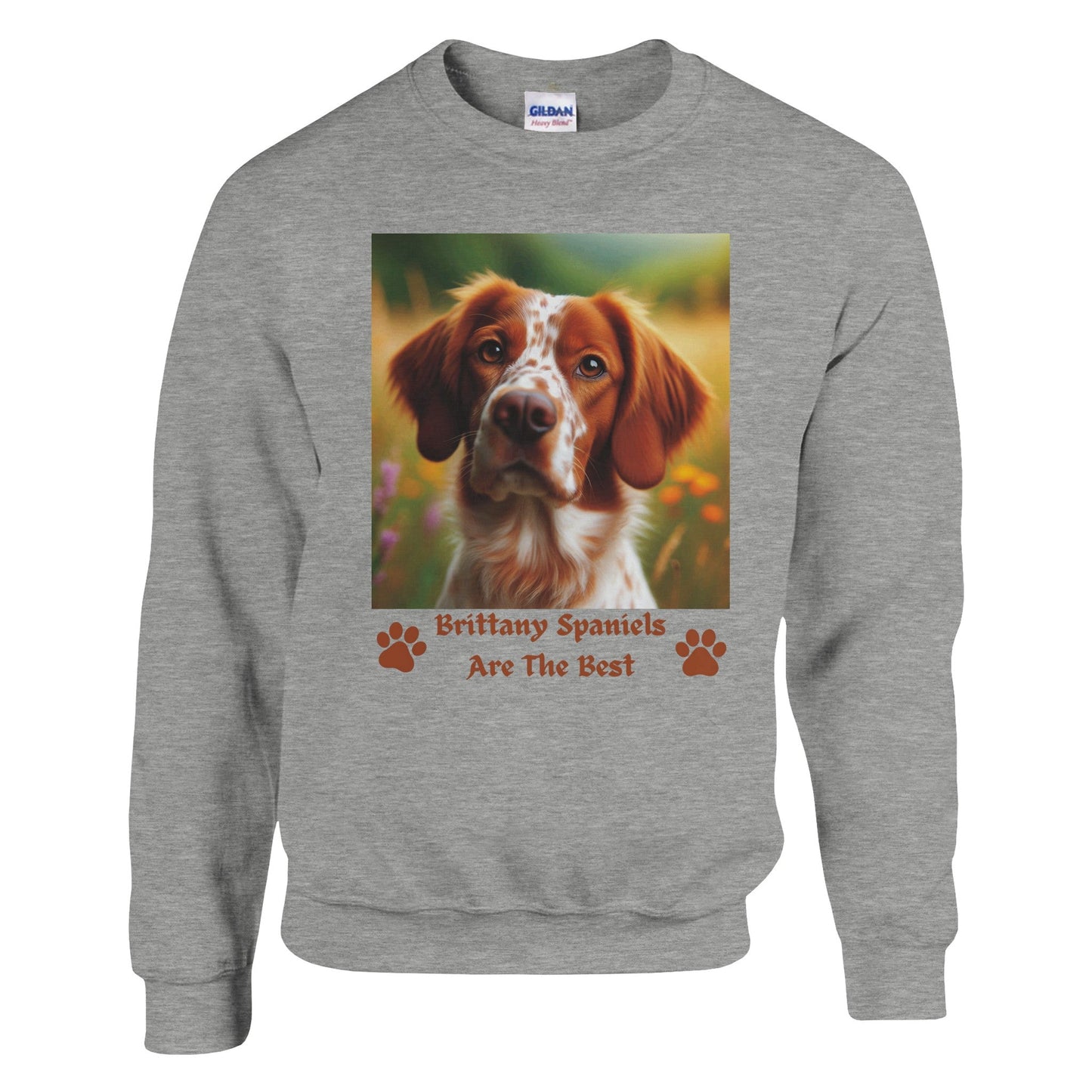 Brittany Spaniel Dog Sweatshirt - PetSelfie - Petselfie
