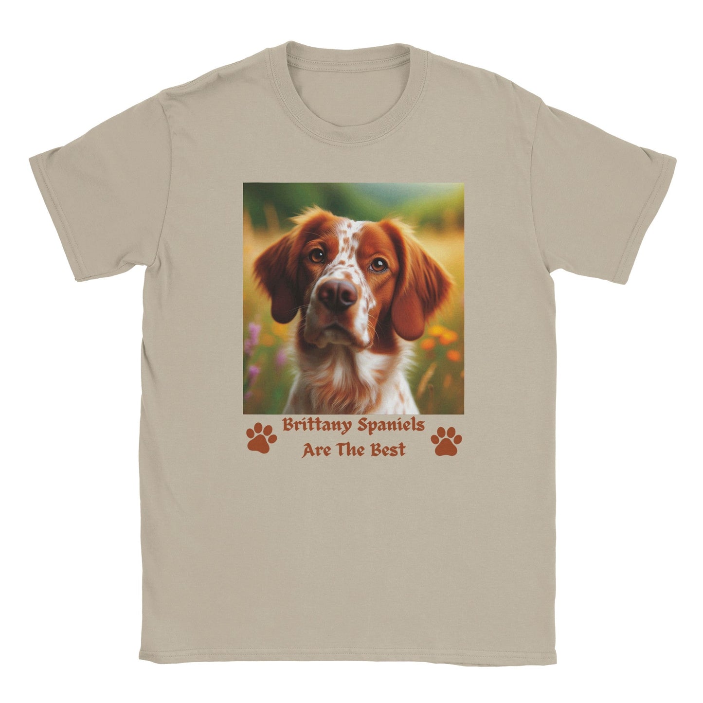 Brittany Spaniel Dog T-Shirt - PetSelfie - Petselfie
