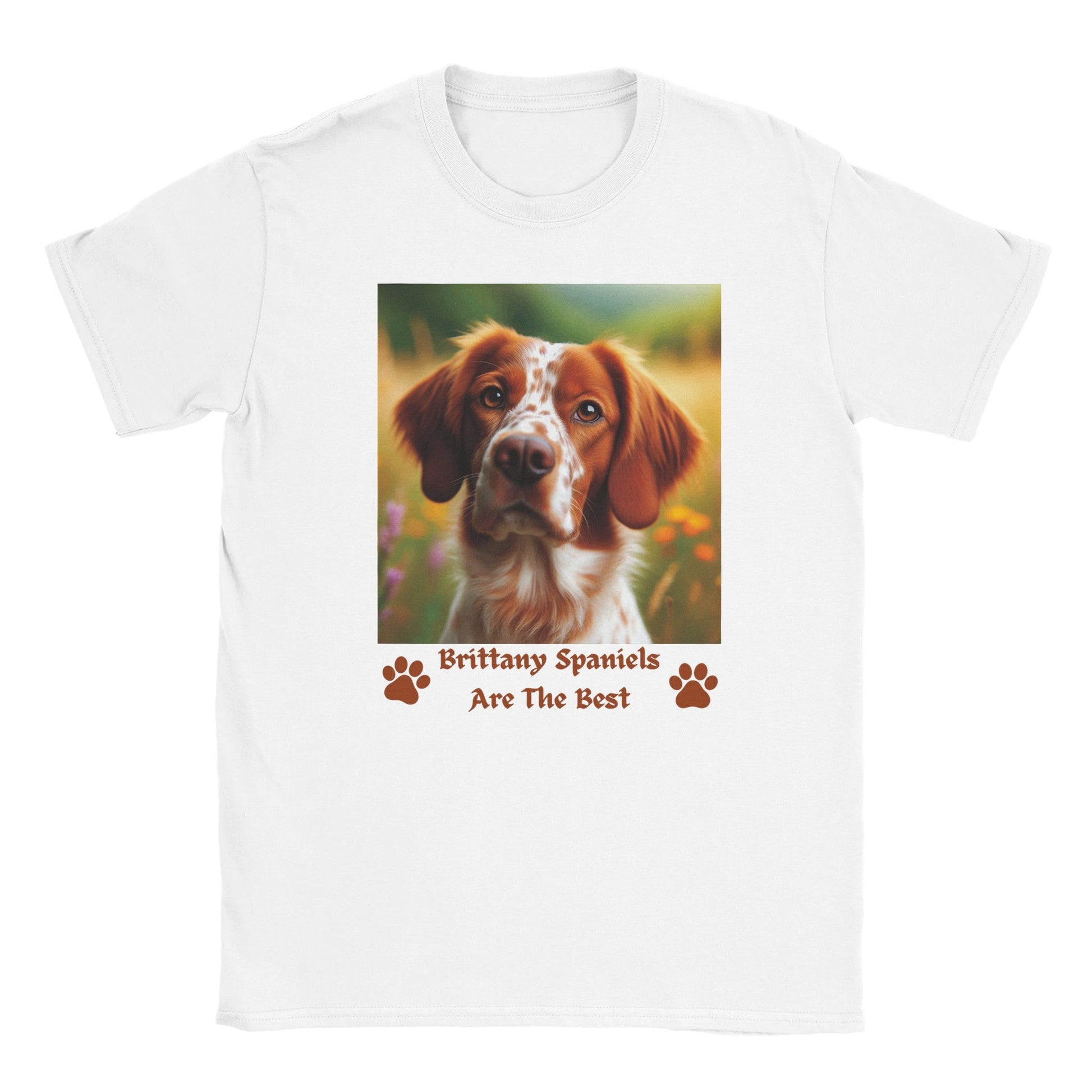 Brittany Spaniel Dog T-Shirt - PetSelfie - Petselfie