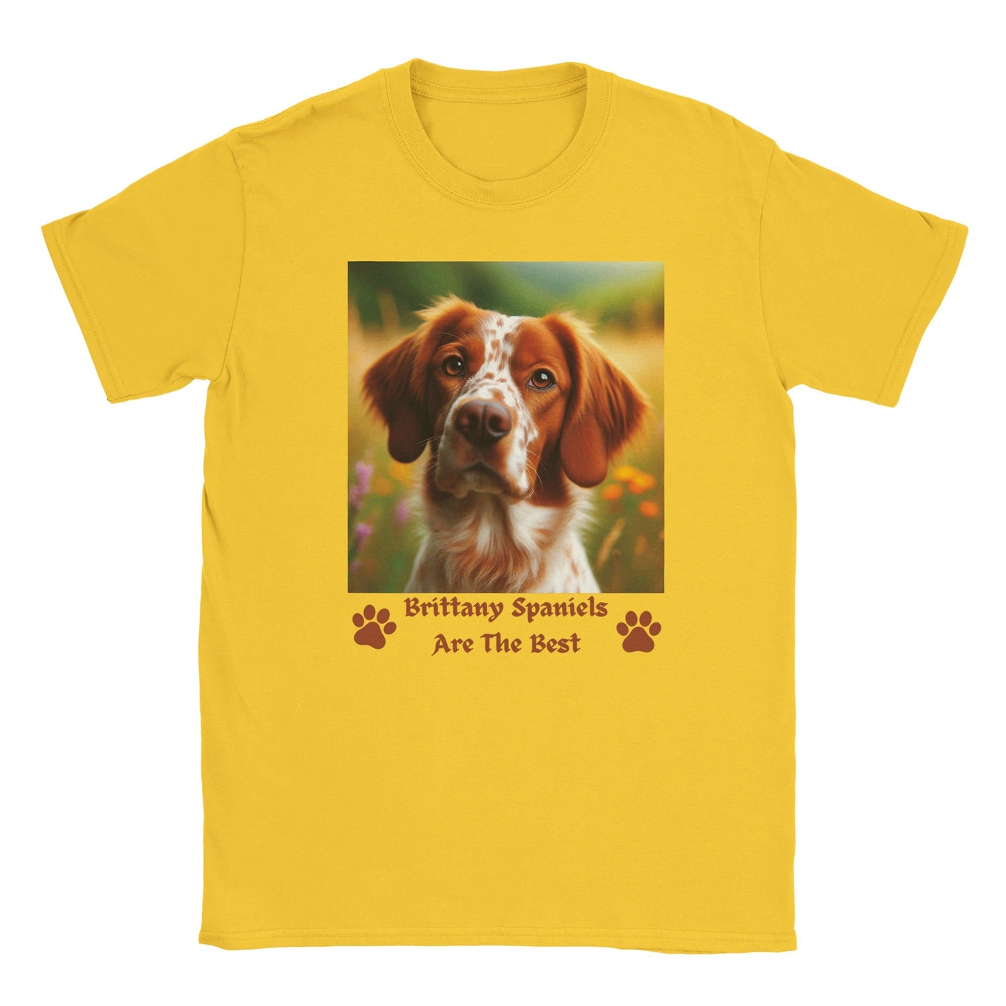 Brittany Spaniel Dog T-Shirt - PetSelfie - Petselfie