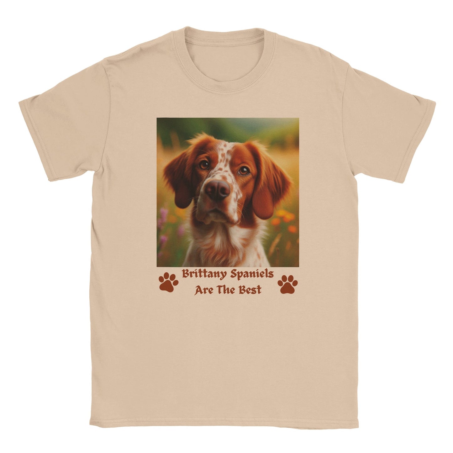 Brittany Spaniel Dog T-Shirt - PetSelfie - Petselfie